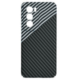 Husa de protectie Techsuit Carbonite FiberShell compatibil cu Oppo Reno12, Stealth Gray