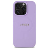 Husa de protectie Guess Saffiano MagSafe (GUHMP16XPSAHMCU) compatibil cu iPhone 16 Pro Max, Mov