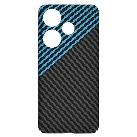 Husa de protectie Techsuit Carbonite FiberShell compatibil cu Xiaomi Poco F6, Albastru Pulse