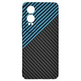 Husa de protectie Techsuit Carbonite FiberShell compatibil cu OnePlus Nord CE4 Lite, Albastru Pulse