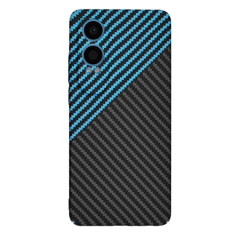 Husa de protectie Techsuit Carbonite FiberShell compatibil cu OnePlus Nord CE4 Lite, Albastru Pulse
