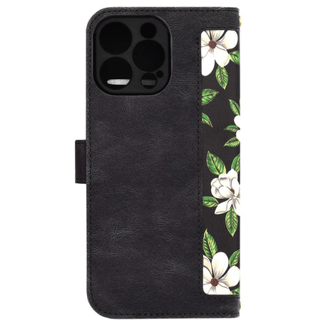Husa de protectie Techsuit FlipCraft compatibil cu iPhone 16 Pro Max, Flowers of the Dawn