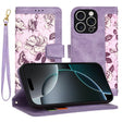 Husa de protectie Techsuit FlipCraft compatibil cu iPhone 16 Pro, Mysterious Purple
