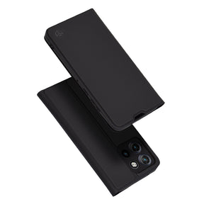 Husa de protectie Techsuit Magskin Book compatibil cu Motorola Edge 50 Neo / Edge 60 Neo / Motorola ThinkPhone 25, Negru