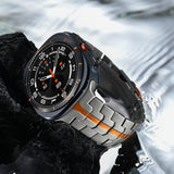 Curea smartwatch Techsuit Watchband (W063) compatibil cu Samsung Galaxy Watch Ultra 47mm / Watch Ultra 2, Titanium