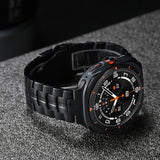 Curea smartwatch Techsuit Watchband (W063) compatibil cu Samsung Galaxy Watch Ultra 47mm / Watch Ultra 2, Titanium Orange