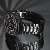 Curea smartwatch Techsuit Watchband (W063) compatibil cu Samsung Galaxy Watch Ultra 47mm / Watch Ultra 2, Argintiu Y