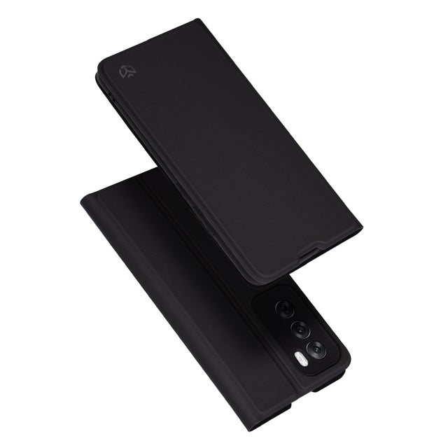 Husa de protectie Techsuit Magskin Book compatibil cu Oppo Reno12, Negru