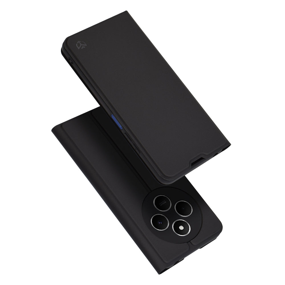 Husa de protectie Techsuit Magskin Book compatibil cu Xiaomi Redmi 14C / Poco C75, Negru