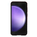 Husa de protectie Techsuit Carbonite FiberShell compatibil cu Samsung Galaxy S23 FE, Rosu Vortex
