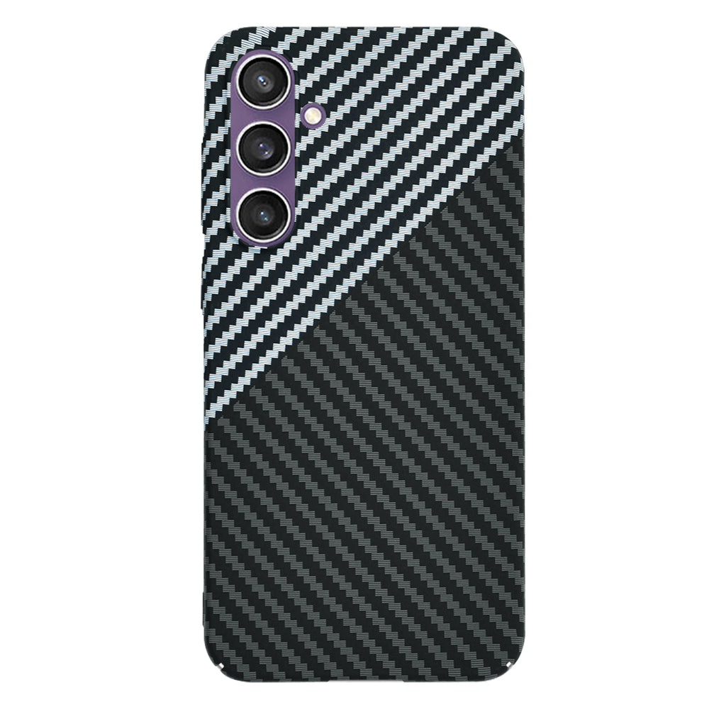 Husa de protectie Techsuit Carbonite FiberShell compatibil cu Samsung Galaxy S23 FE, Stealth Gray
