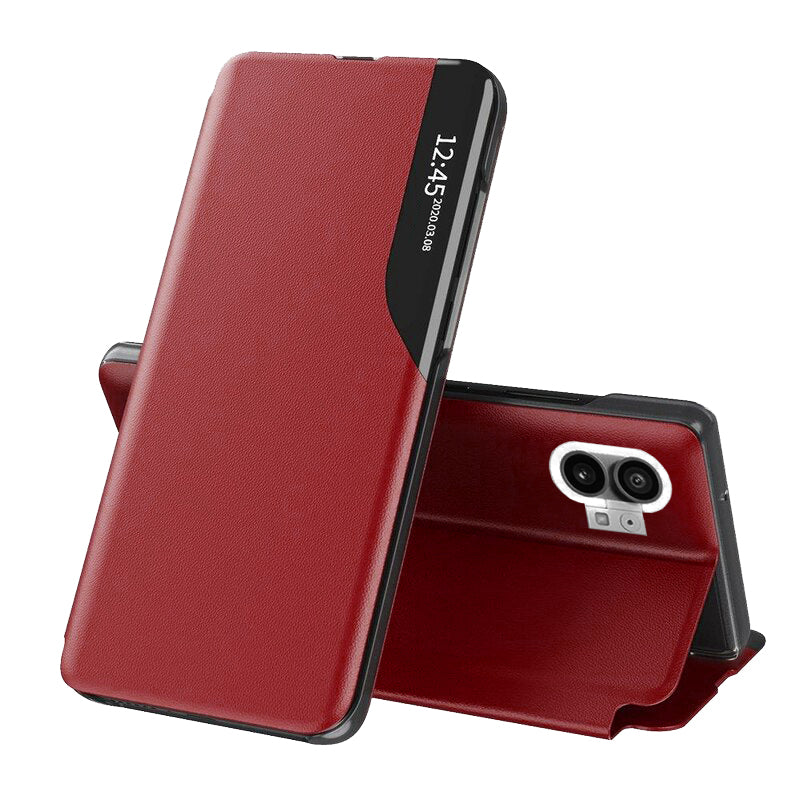Husa de protectie Techsuit eFold Series compatibil cu Nothing Phone (1), Rosu