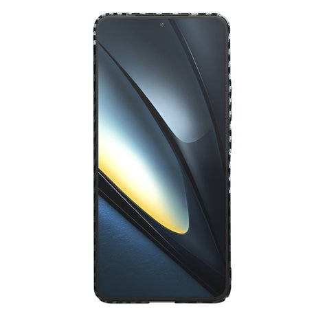 Husa de protectie Techsuit Carbonite FiberShell compatibil cu Xiaomi Poco F6 Pro, Stealth Gray