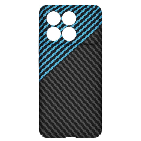 Husa de protectie Techsuit Carbonite FiberShell compatibil cu Xiaomi Poco F6 Pro, Albastru Pulse