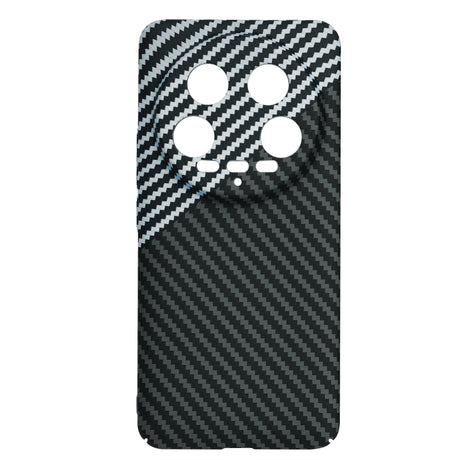 Husa de protectie Techsuit Carbonite FiberShell compatibil cu Xiaomi 14 Ultra, Stealth Gray