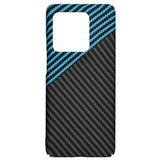 Husa de protectie Techsuit Carbonite FiberShell compatibil cu Motorola Edge 50 Ultra, Albastru Pulse