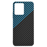 Husa de protectie Techsuit Carbonite FiberShell compatibil cu Xiaomi Redmi 13C 4G / Redmi 13C 5G / Poco C65, Albastru Pulse