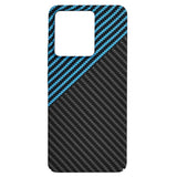 Husa de protectie Techsuit Carbonite FiberShell compatibil cu Xiaomi Redmi Note 13 4G, Albastru Pulse
