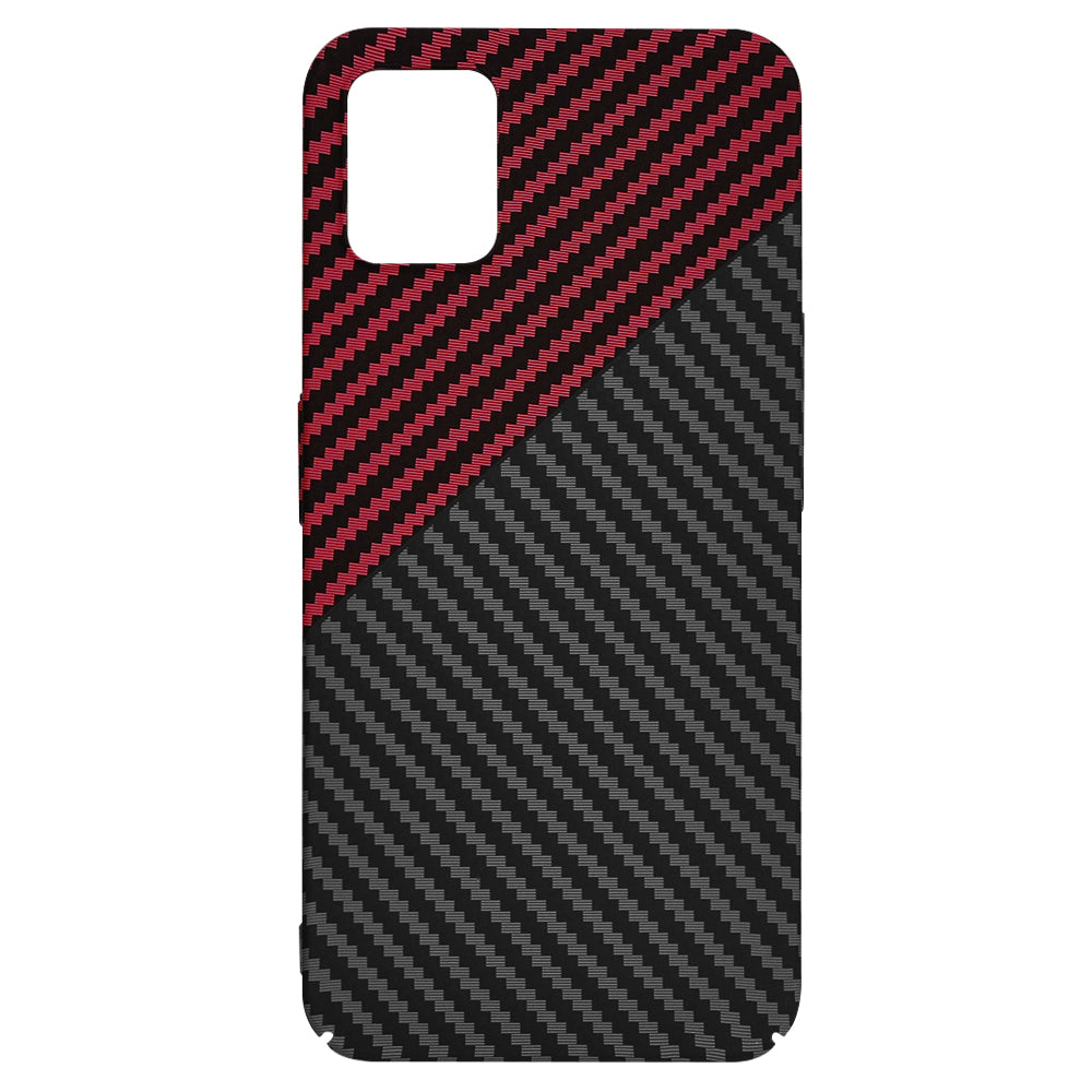 Husa de protectie Techsuit Carbonite FiberShell compatibil cu Nothing Phone (1), Rosu Vortex