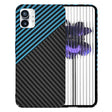 Husa de protectie Techsuit Carbonite FiberShell compatibil cu Nothing Phone (1), Albastru Pulse