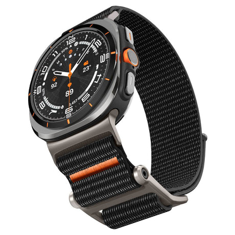 Accesoriu smartwatch Spigen DuraPro Flex (AMP08773) compatibil cu Samsung Galaxy Watch Ultra 47mm, Negru