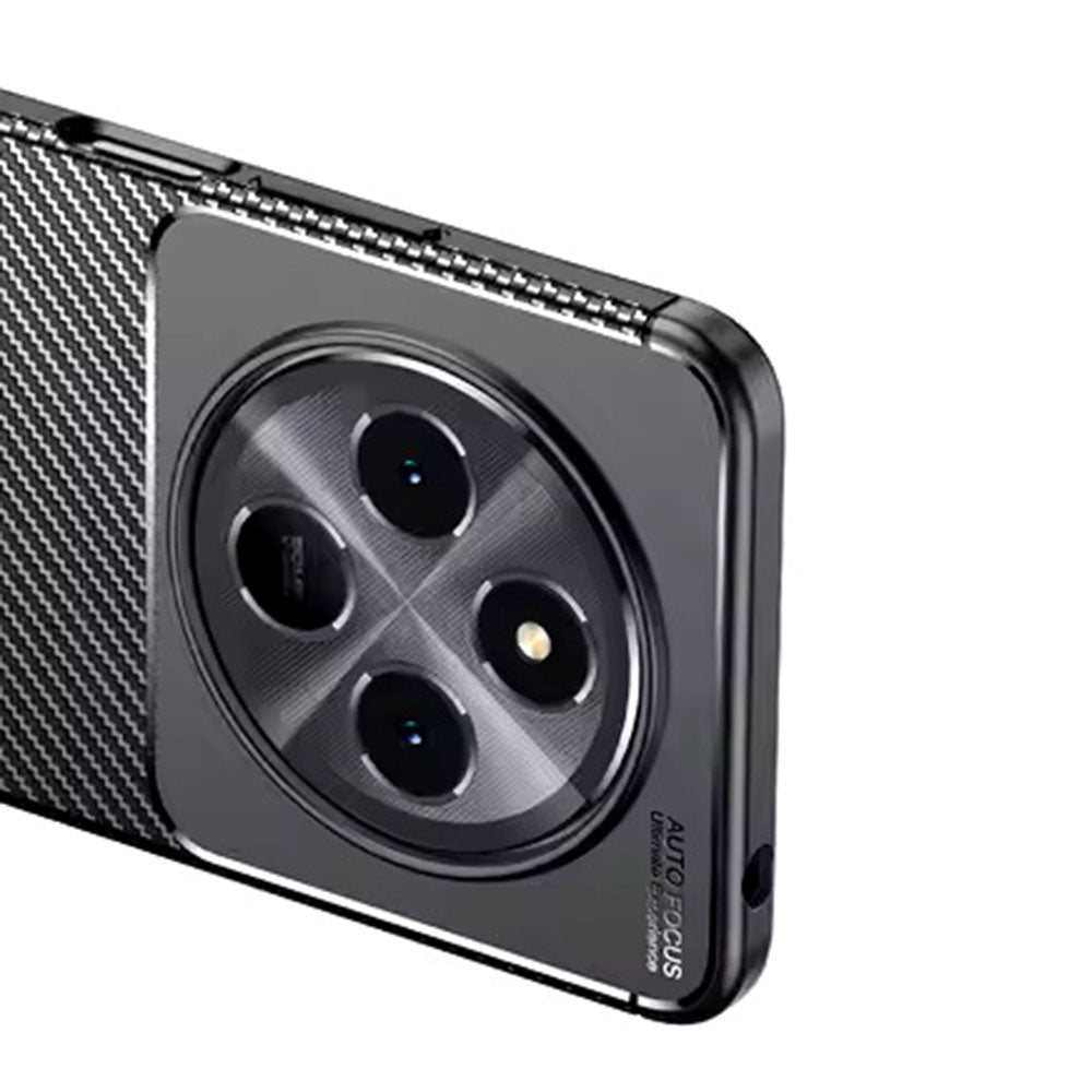 Husa de protectie Techsuit CarbonFiber compatibil cu Xiaomi Redmi 14C / Poco C75, Negru