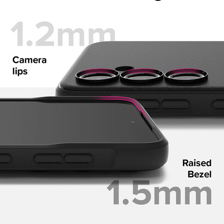 Husa de protectie Ringke Onyx compatibil cu Samsung Galaxy S24 FE, Negru