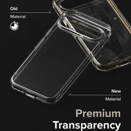 Husa de protectie Ringke Fusion compatibil cu Google Pixel 9 / 9 Pro, Transparent