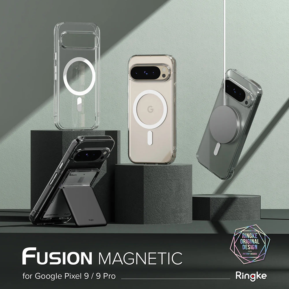 Husa de protectie Ringke Fusion MagSafe compatibil cu Google Pixel 9 / 9 Pro, Transparent