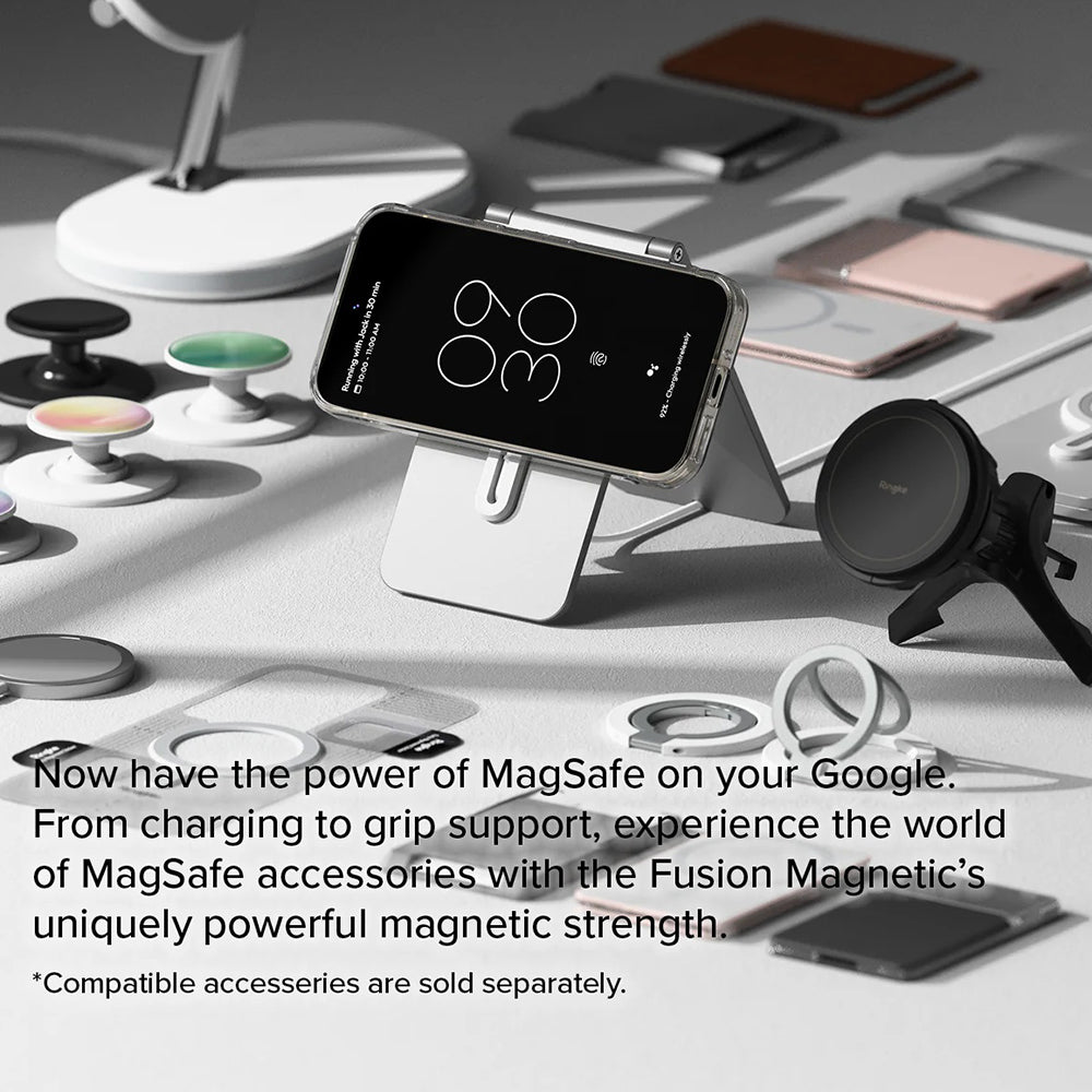 Husa de protectie Ringke Fusion MagSafe compatibil cu Google Pixel 9 / 9 Pro, Transparent