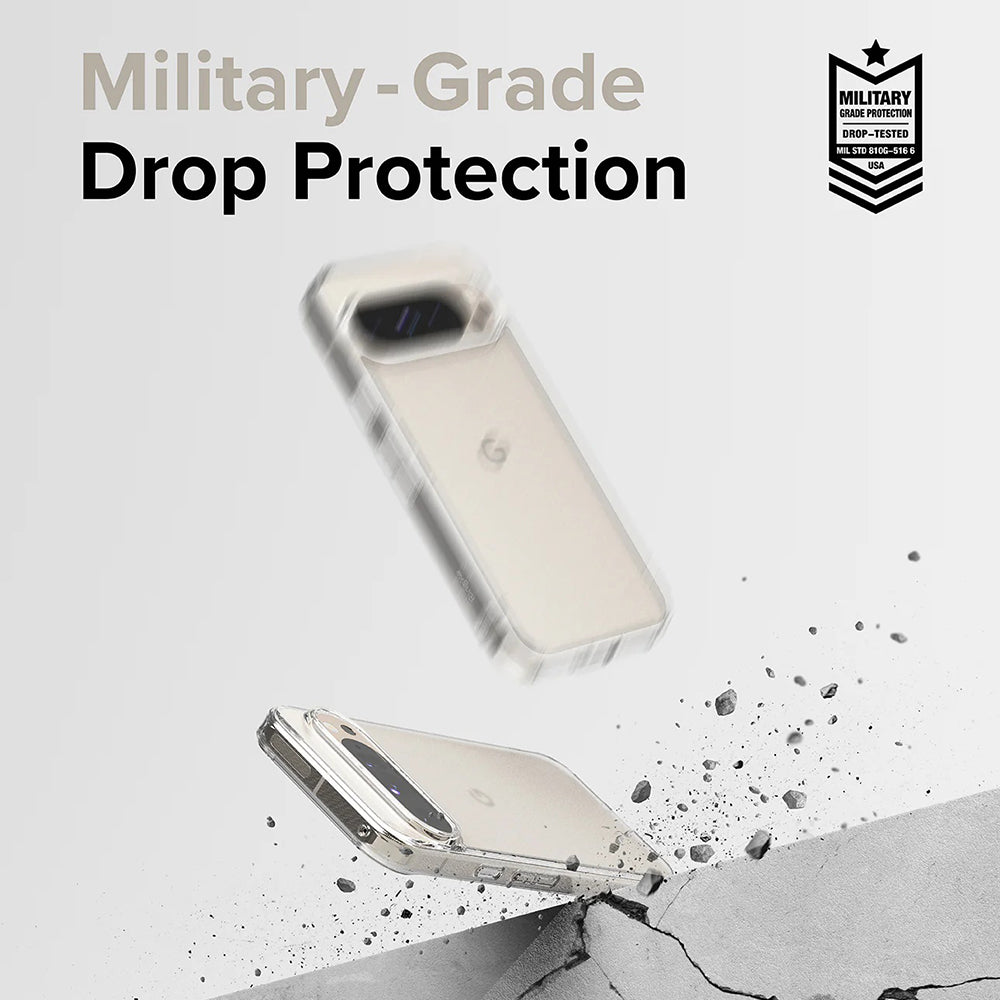Husa de protectie Ringke Fusion compatibil cu Google Pixel 9 Pro XL, Transparent Mat