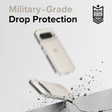 Husa de protectie Ringke Fusion compatibil cu Google Pixel 9 Pro XL, Transparent Mat