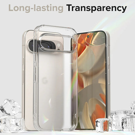 Husa de protectie Ringke Fusion compatibil cu Google Pixel 9 Pro XL, Transparent Mat