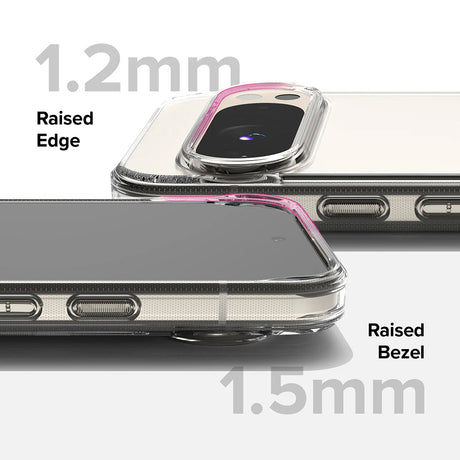 Husa de protectie Ringke Fusion compatibil cu Google Pixel 9 Pro XL, Transparent