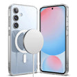 Husa de protectie Ringke Fusion MagSafe compatibil cu Samsung Galaxy S24 FE, Transparent