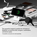 Husa de protectie Ringke Fusion MagSafe compatibil cu Samsung Galaxy S24 FE, Transparent