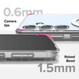 Husa de protectie Ringke Fusion MagSafe compatibil cu Samsung Galaxy S24 FE, Transparent