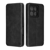 Husa de protectie Techsuit Safe Wallet Plus compatibil cu Xiaomi 14T, Negru