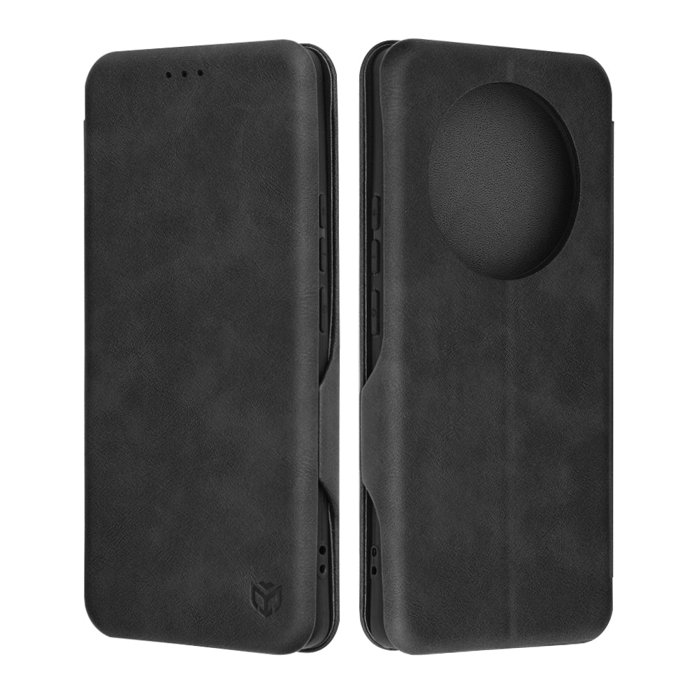 Husa de protectie Techsuit Safe Wallet Plus compatibil cu Realme 13 Pro / 13 Pro+, Negru