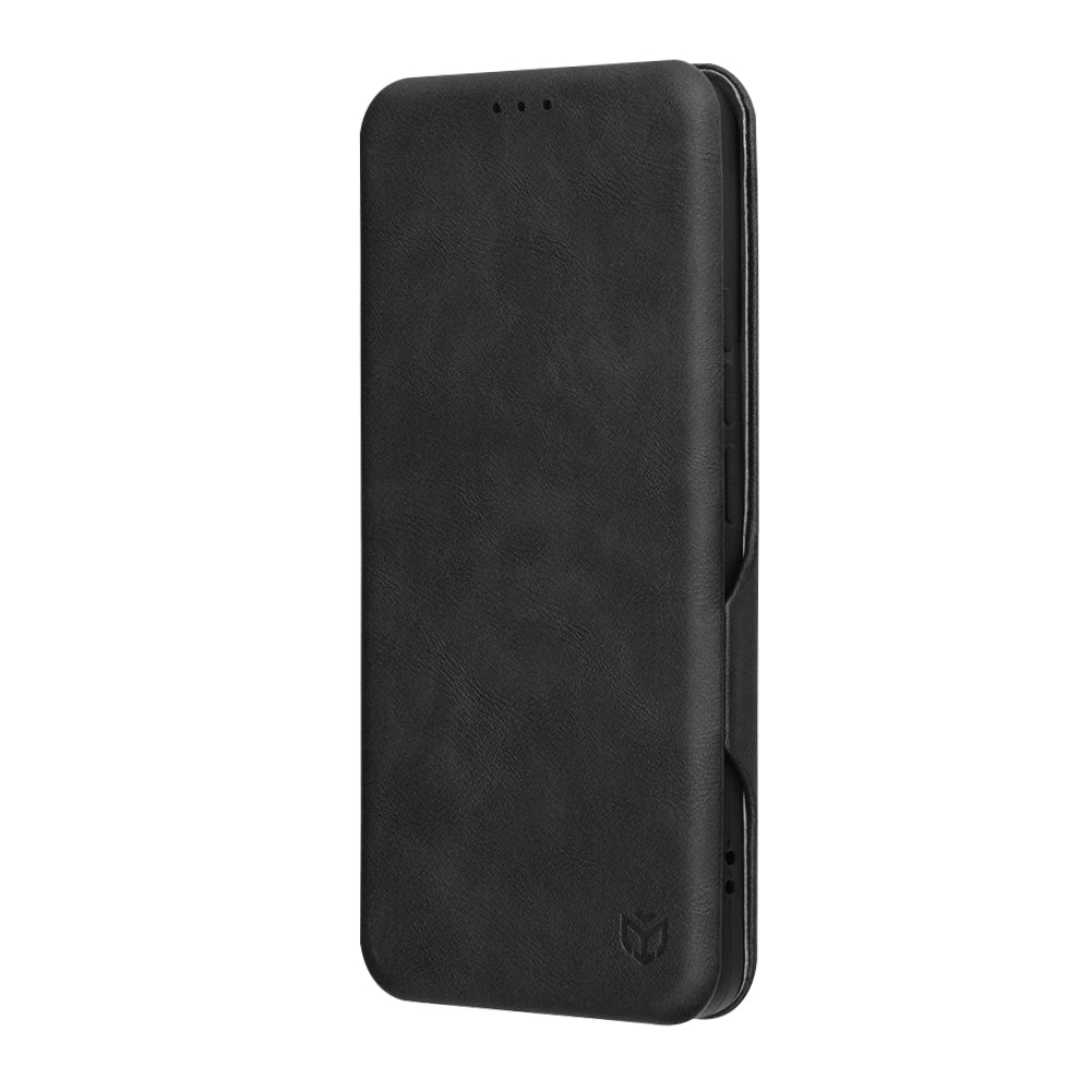 Husa de protectie Techsuit Safe Wallet Plus compatibil cu Xiaomi Poco F6 Pro, Negru