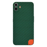 Husa de protectie Techsuit Carbonite FiberShell compatibil cu Nothing CMF Phone 1, Verde