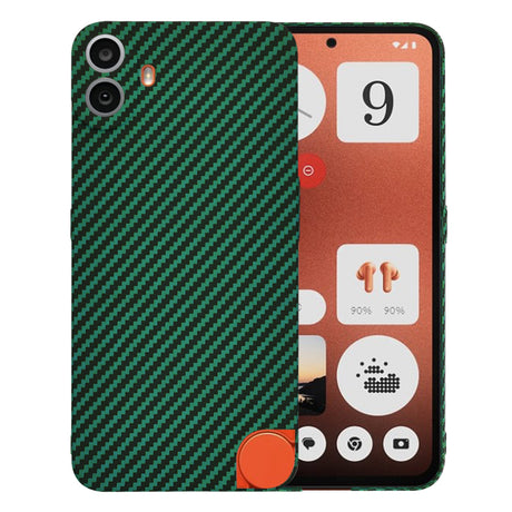 Husa de protectie Techsuit Carbonite FiberShell compatibil cu Nothing CMF Phone 1, Verde