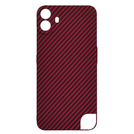 Husa de protectie Techsuit Carbonite FiberShell compatibil cu Nothing CMF Phone 1, Rosu
