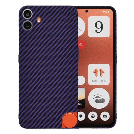Husa de protectie Techsuit Carbonite FiberShell compatibil cu Nothing CMF Phone 1, Mov
