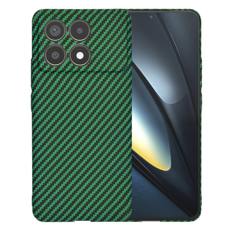 Husa de protectie Techsuit Carbonite FiberShell compatibil cu Xiaomi Poco F6 Pro, Verde