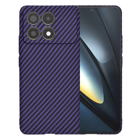 Husa de protectie Techsuit Carbonite FiberShell compatibil cu Xiaomi Poco F6 Pro, Mov
