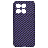 Husa de protectie Techsuit Carbonite FiberShell compatibil cu Xiaomi Poco F6 Pro, Mov
