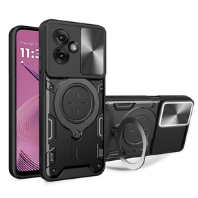 Husa de protectie Techsuit CamGuard Pro compatibil cu Motorola Moto G55, Negru
