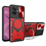 Husa de protectie Techsuit CamGuard Pro compatibil cu Motorola Moto G55, Rosu