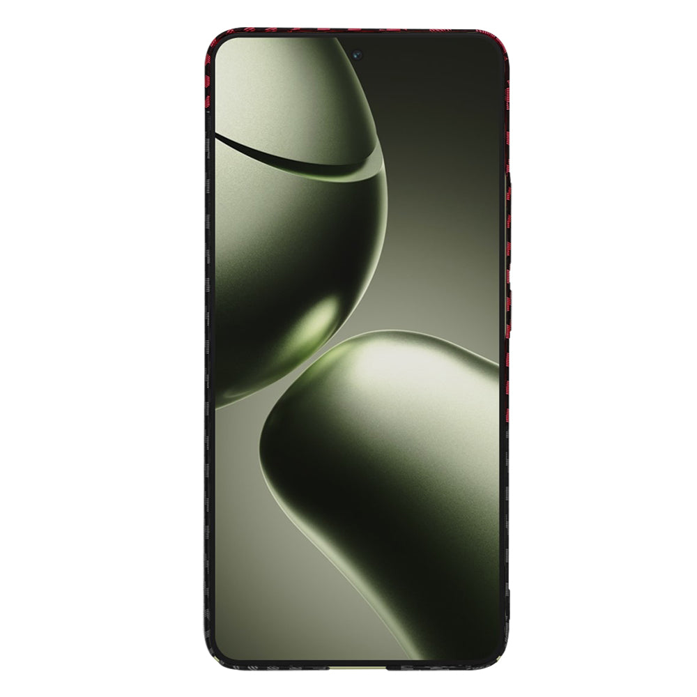 Husa de protectie Techsuit Carbonite FiberShell compatibil cu Xiaomi 14T, Rosu Vortex